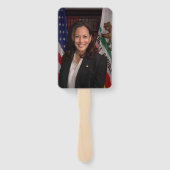 Kamala Harris US Vice President, Biden 2024 Handwaaier (Achterkant)
