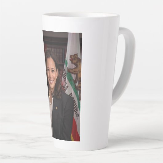 Kamala Harris US Vice President, Biden 2024 Latte Mok (Rechterhoek)