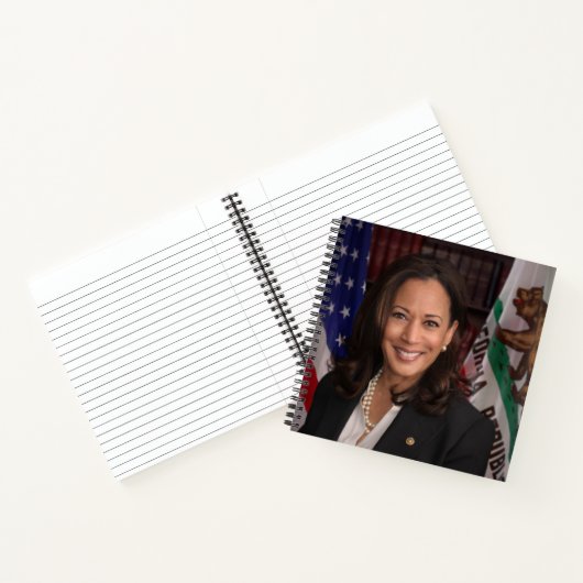 Kamala Harris US Vice President, Biden 2024 Notitieboek (Binnen)