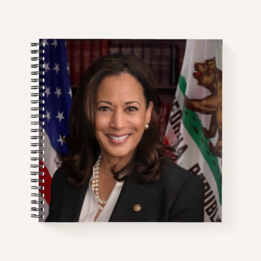 Kamala Harris US Vice President, Biden 2024 Notitieboek (Voorkant)