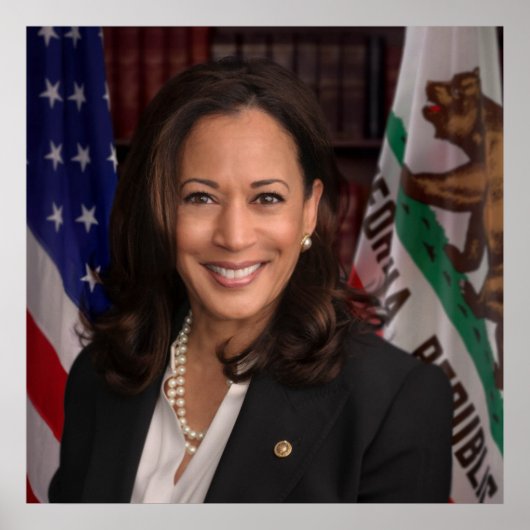 Kamala Harris US Vice President, Biden 2024 Poster (Voorkant)