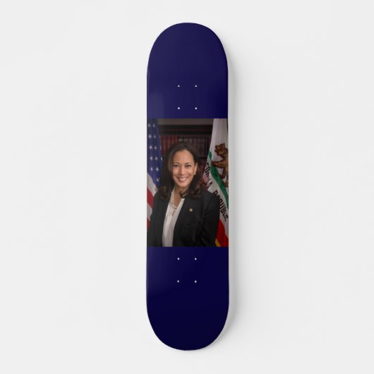 Kamala Harris US Vice President, Biden 2024 Skateboard (Voorkant)