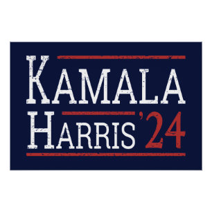 Kamala Harris verkiezingen 2024 I Perfect Poster