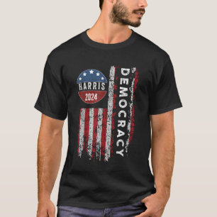Kamala Harris Vervangt Biden President Democratisc T-shirt