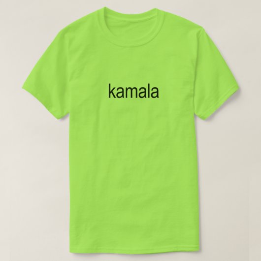 Kamala Harris voor Brat T-shirt (Design voorkant)