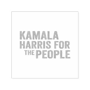 Kamala Harris voor de Democraten Zelfinktende Stempel