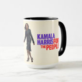 Kamala Harris voor de Mensen 2020 Mok (Voorkant rechts)