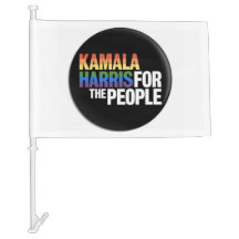 Kamala Harris - Voor de mensen vlag