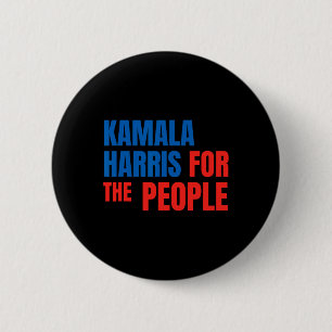 Kamala Harris voor het Amerikaanse President Ca Ronde Button 5,7 Cm