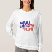 Kamala Harris voor het lange T-shirt van de People (Voorkant)