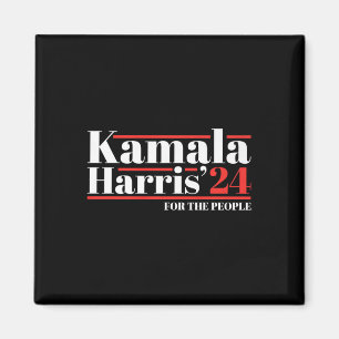 Kamala Harris voor mensen Madam President 2024 Ele Magneet
