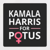 Kamala Harris Voor POTUS I Labels (Design 2)