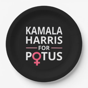 Kamala Harris voor POTUS I Papieren Bordje
