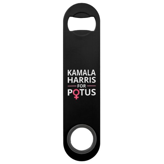 Kamala Harris voor POTUS I Speed Flessenopener (Voorkant)