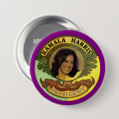 Kamala Harris voor President 2016 Ronde Button 7,6 Cm (Voorkant /achterkant)