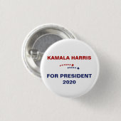 Kamala Harris voor president 2020 Ronde Button 3,2 Cm (Voorkant /achterkant)