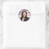 Kamala Harris voor President 2020 Ronde Sticker (Tas)