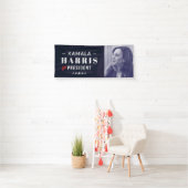 Kamala Harris voor President 2024 6ft Banner Sign (Insitu)