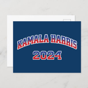 Kamala Harris voor President 2024 Briefkaart