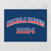 Kamala Harris voor President 2024 Briefkaart (Voorkant)