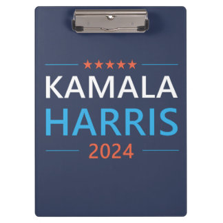 Kamala Harris voor President 2024 Democraat Klembord
