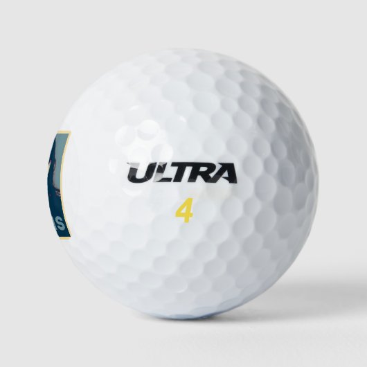 Kamala Harris voor President 2024 - Hoop Golfballen (Logo)