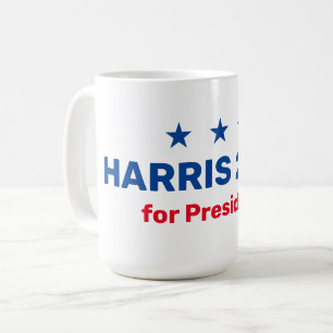 Kamala Harris voor President 2024 Koffiemok