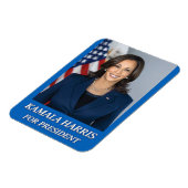 KAMALA HARRIS VOOR PRESIDENT 2024 MAGNEET (Linkerzijde)
