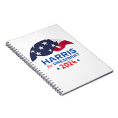 Kamala Harris voor President 2024 Notitieboek (Rechterzijde)