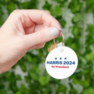 Kamala Harris voor President 2024 Sleutelhanger