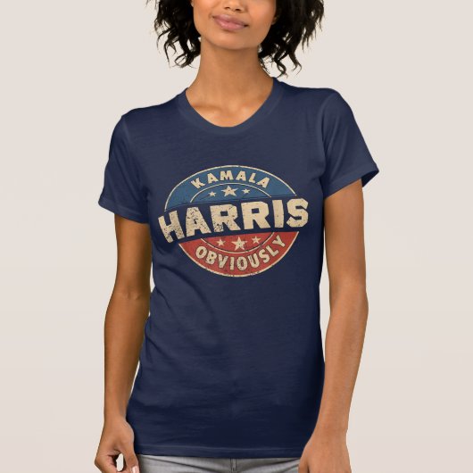 Kamala Harris voor President 2024 T-shirt (Voorkant)