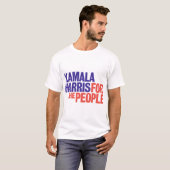 Kamala Harris voor President 2024 T-shirt (Voorkant volledig)