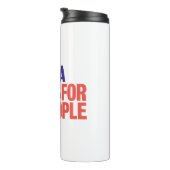 Kamala Harris voor President 2024 Thermosbeker (Geroteerd rechts)