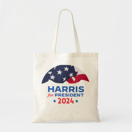 Kamala Harris voor President 2024 Tote Bag