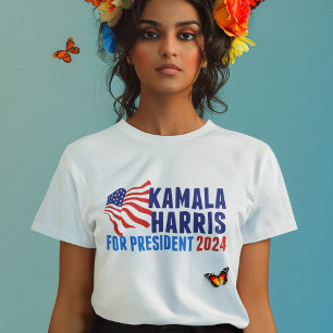 Kamala Harris voor President 2024 Tri-Blend Shirt