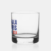 Kamala Harris voor President 2024 Whisky Glas (Links)