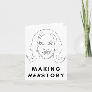 Kamala Harris voor President Harris 2024 Making He Kaart