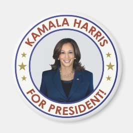 KAMALA HARRIS VOOR PRESIDENT! MAGNEET