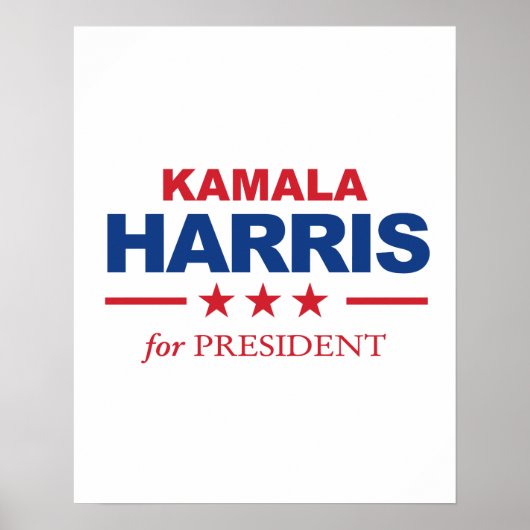 Kamala Harris voor President - Poster (Voorkant)
