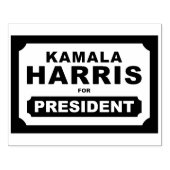 KAMALA HARRIS VOOR PRESIDENT! 	RUBBERSTEMPEL (Afrduk)