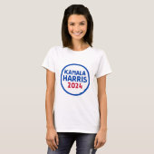 Kamala Harris voor President T-shirt (Voorkant volledig)
