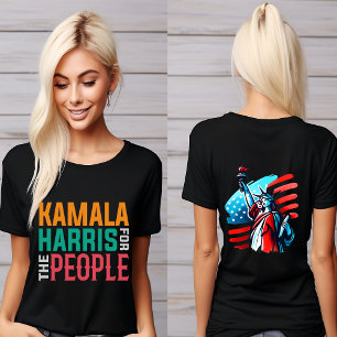 Kamala Harris voor The People T-shirt