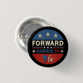 Kamala Harris VOORUIT 2024 Verkiezing President Ronde Button 3,2 Cm