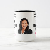 Kamala Harris VP AKA Alpha Kappa Alpha Tweekleurige Koffiemok (Center)