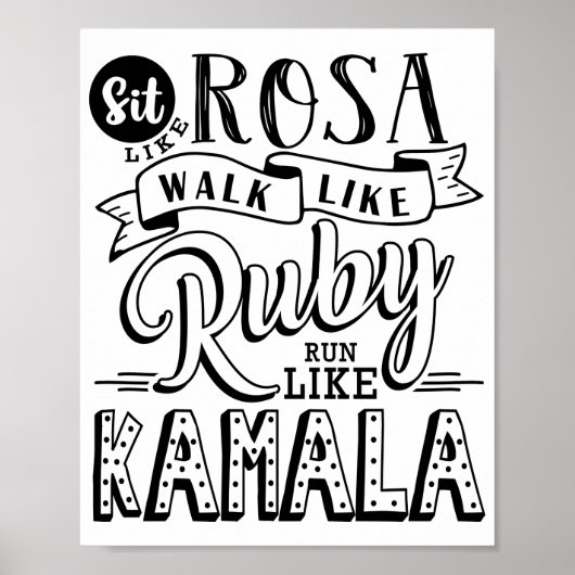 Kamala Harris VP Elect Poster (Voorkant)