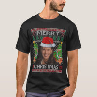 Kamala Harris Vrolijk Kerstfeest Vrouwen Lelijk Ke