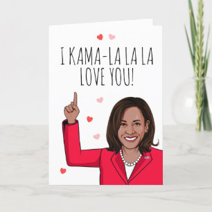 Kamala - I Kama-la-la Love You Valentijn Kaart