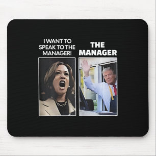 Kamala Ik Wil De Manager Spreken Trump Mcdona Muismat