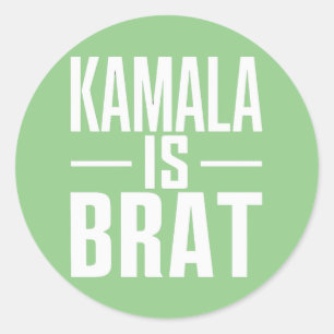 Kamala Is Een Kreng Ronde Sticker