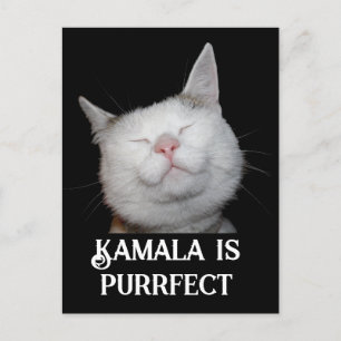 Kamala is Purfect Briefkaart